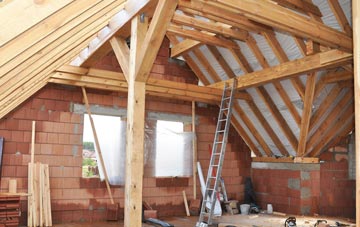 Boughton Corner attic trusses